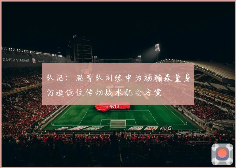 队记：混音队训练中为杨瀚森量身打造低位传切战术配合方案
